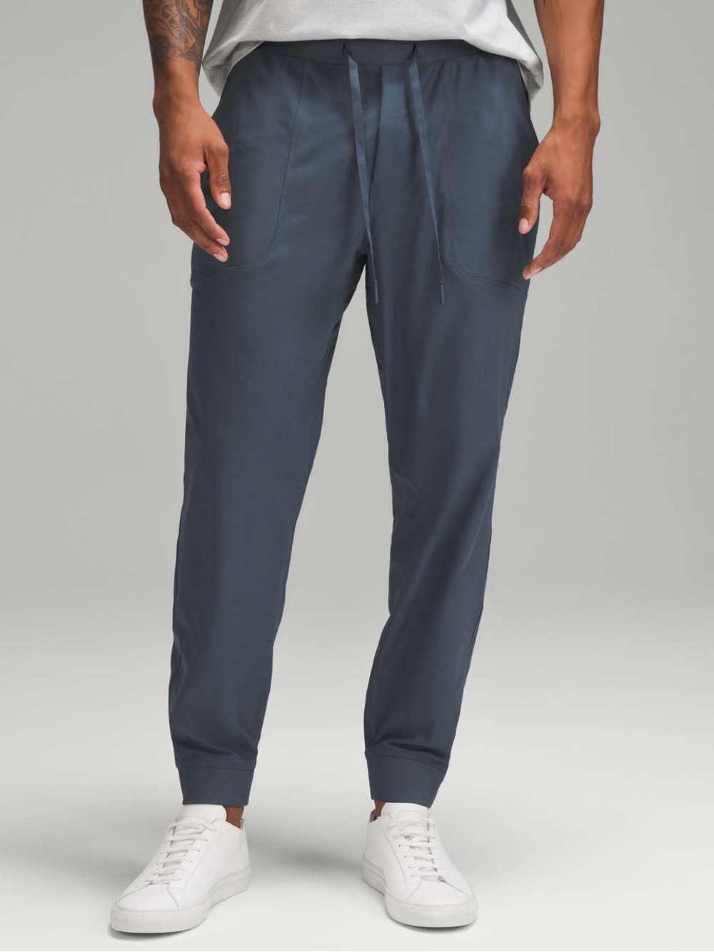 NWOT Lululemon ABC Jogger Warpstreme* Iron Blue  - M5AMZS Regular Inseam